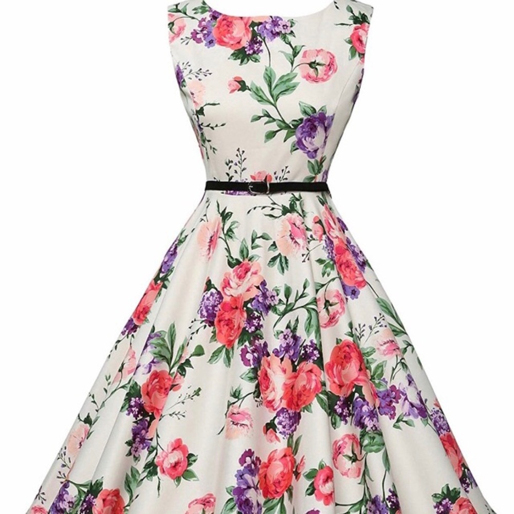 A Line retro fit dress 4X